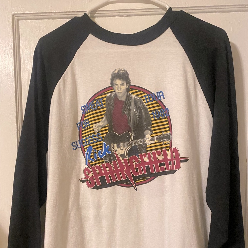 Rick Springfield ~ Sweat for success Tour 1982 - Vintage